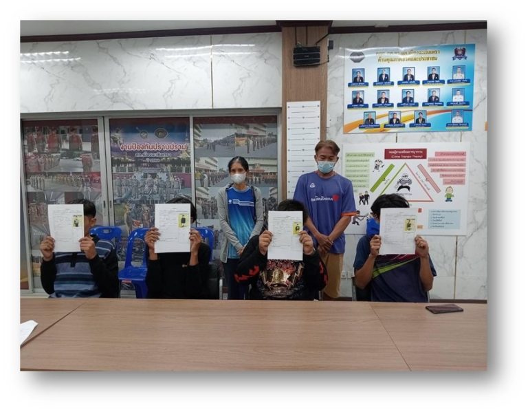 จัดทำประวัติเยาวชน