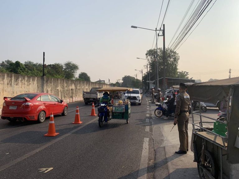 อำนวยความสะดวกการจราจรเนื่องในเทศกาลตรุษจีน