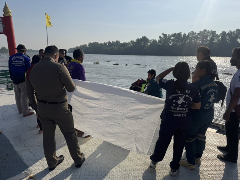 ตรวจสอบเหตุคนจมน้ำเสียชีวิต