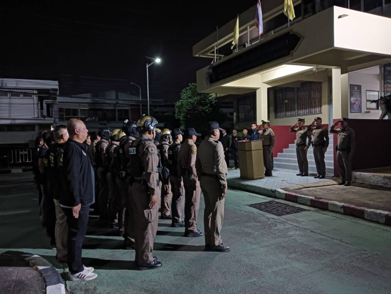 ปล่อยแถวระดมกวาดล้างอาชญากรรม