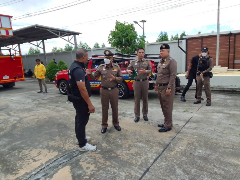 ตรวจสอบสถานการณ์ เหตุเพลิงไหม้ บริษัท อารีฟู้ด(ประเทศไทย)จำกัด