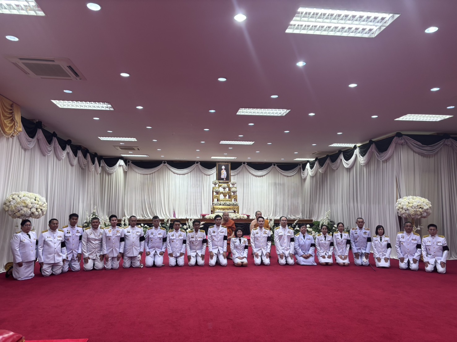 ร่วมพิธีบำเพ็ญกุศลถวายพระศพ สมเด็จพระเจ้าลูกเธอ เจ้าฟ้าพัชรกิติยาภา นเรนทิราเทพยวดีกรมหลวงราชสาริณีสิริพัชร มหาวัชรรรราชธิดา